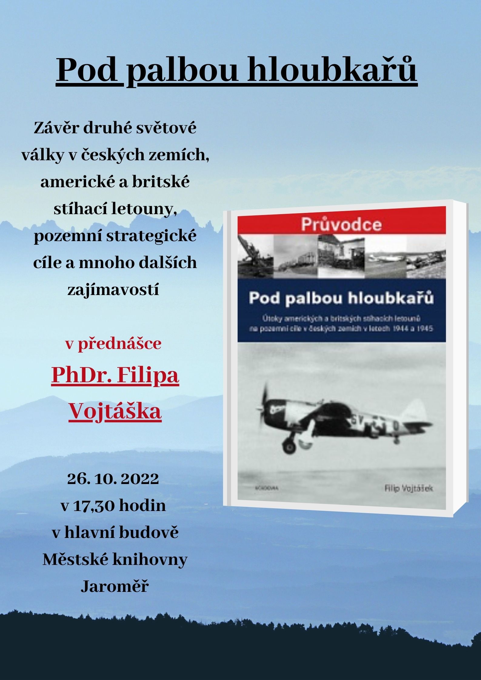 PhDr. Filip Vojtášek: „Pod palbou hloubkařů“