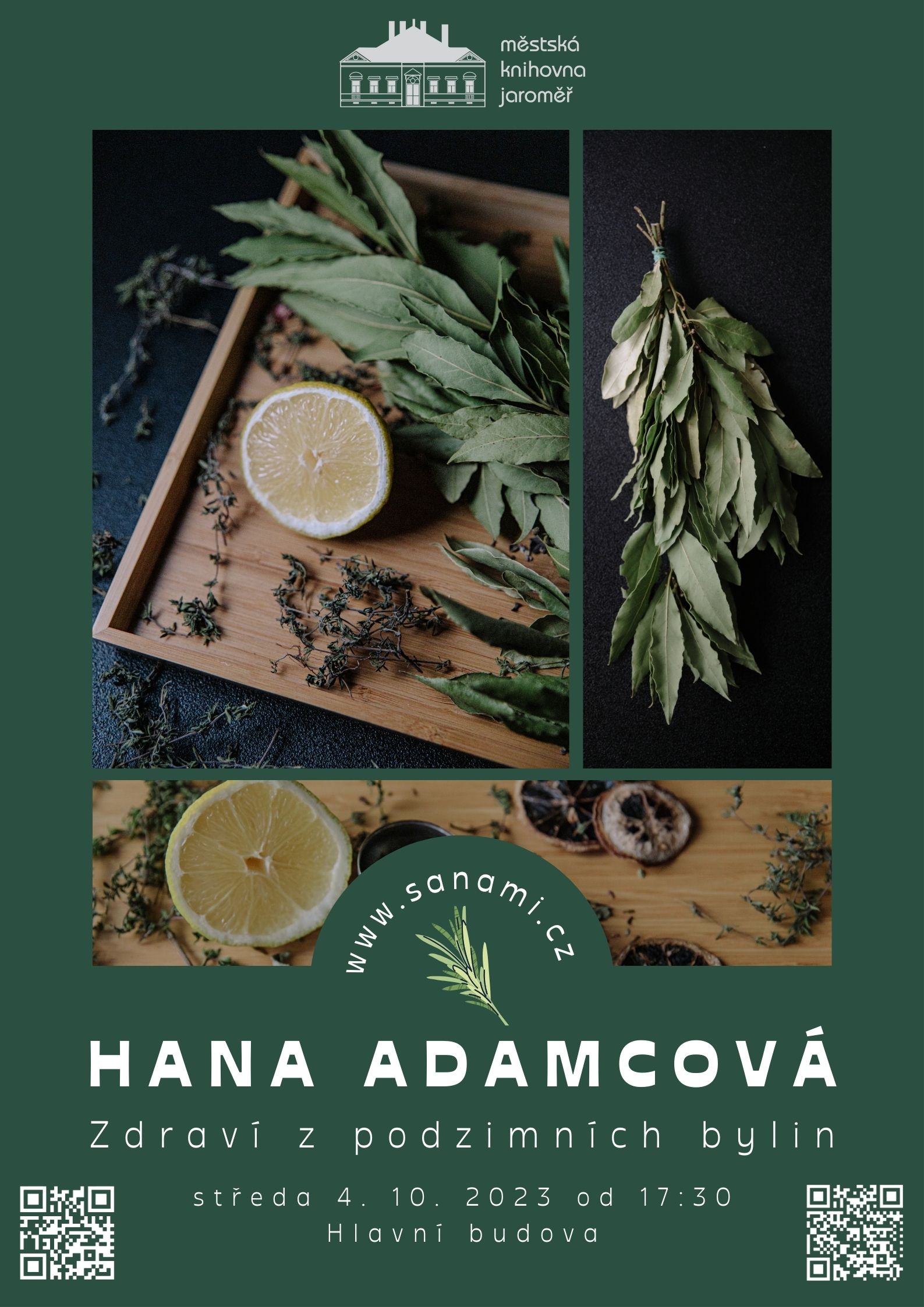 Hana Adamcová – Zdraví z podzimních bylin